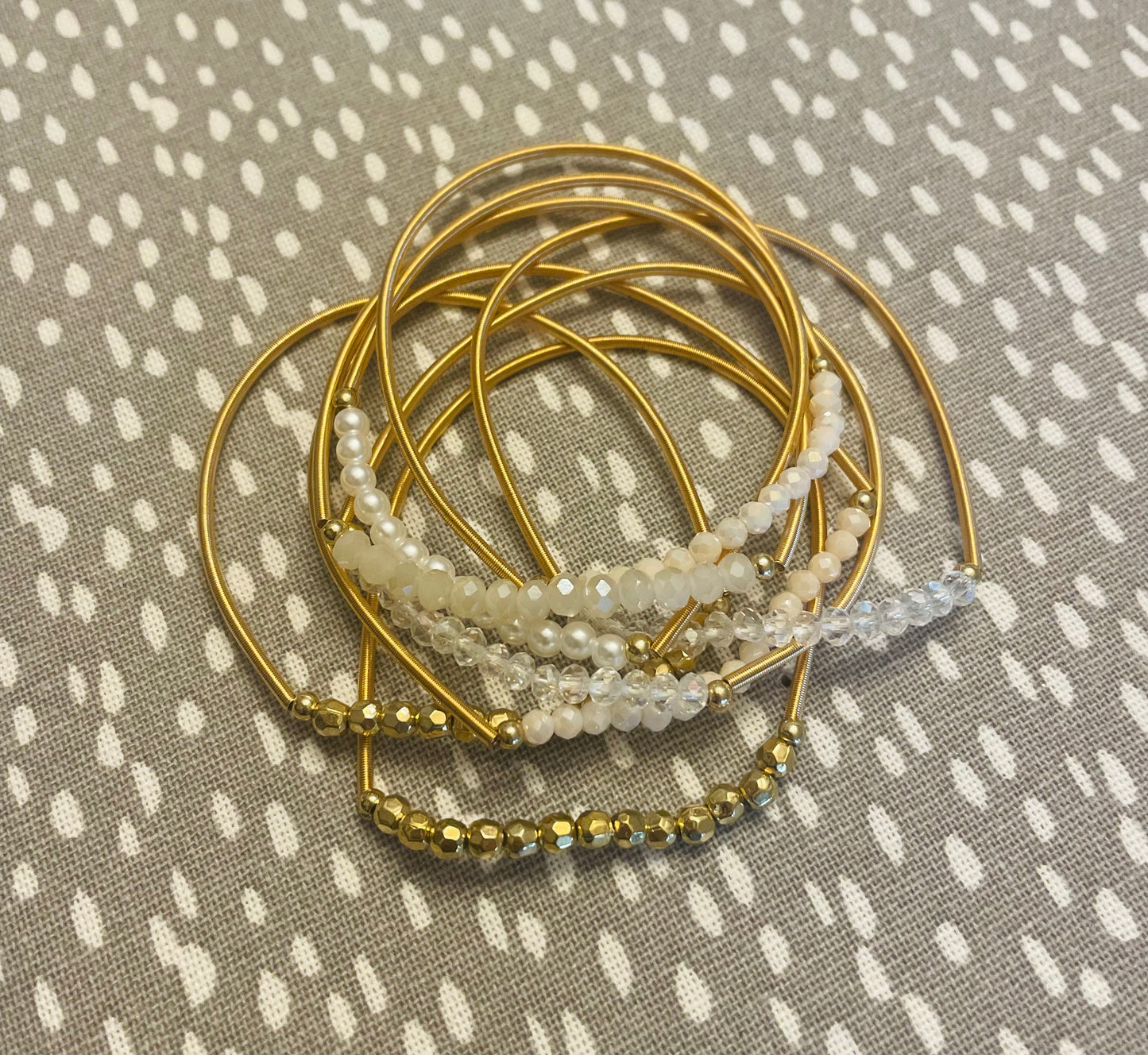 Guitar String Beaded Set