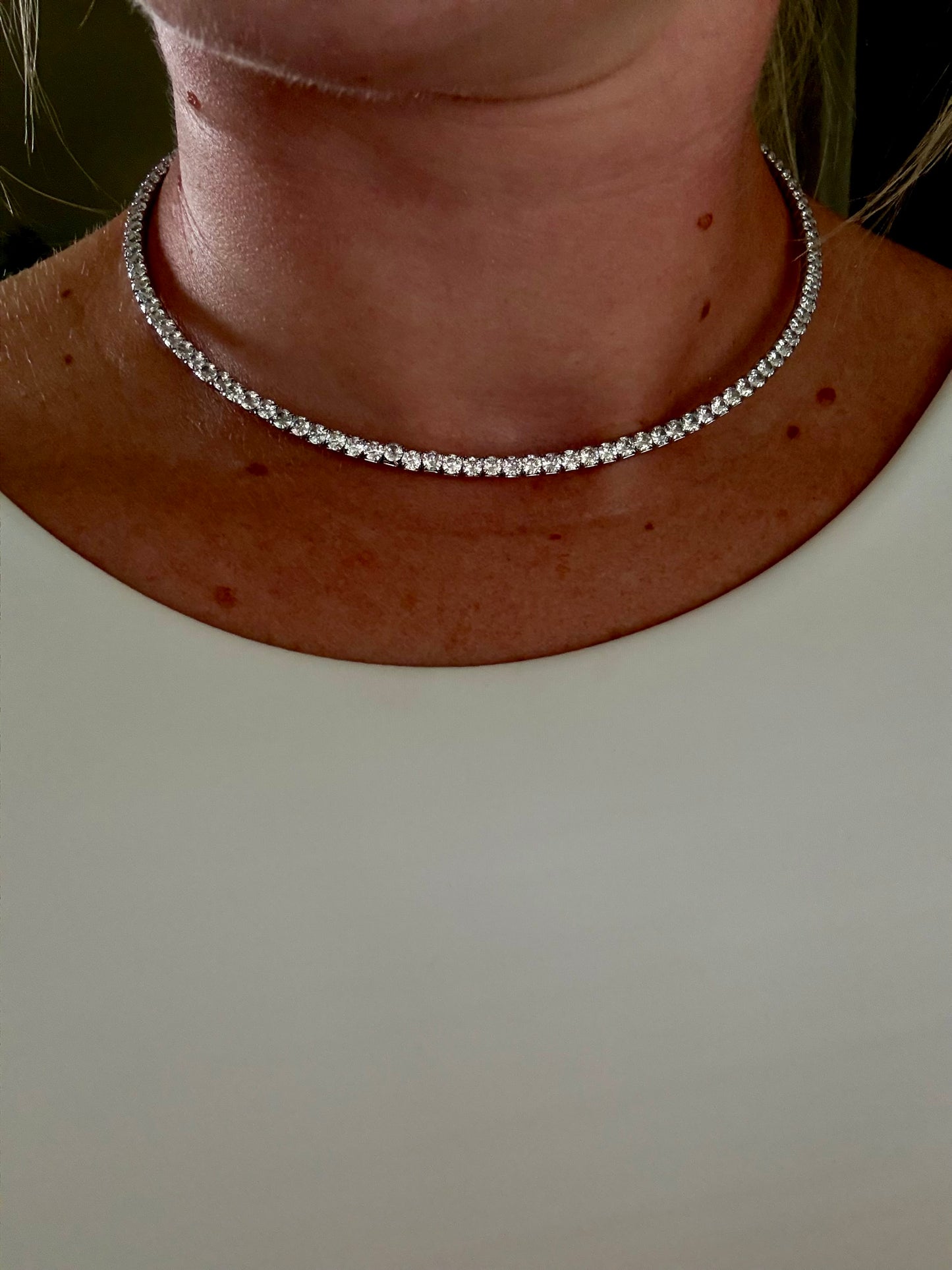 Luxe Tennis Necklace