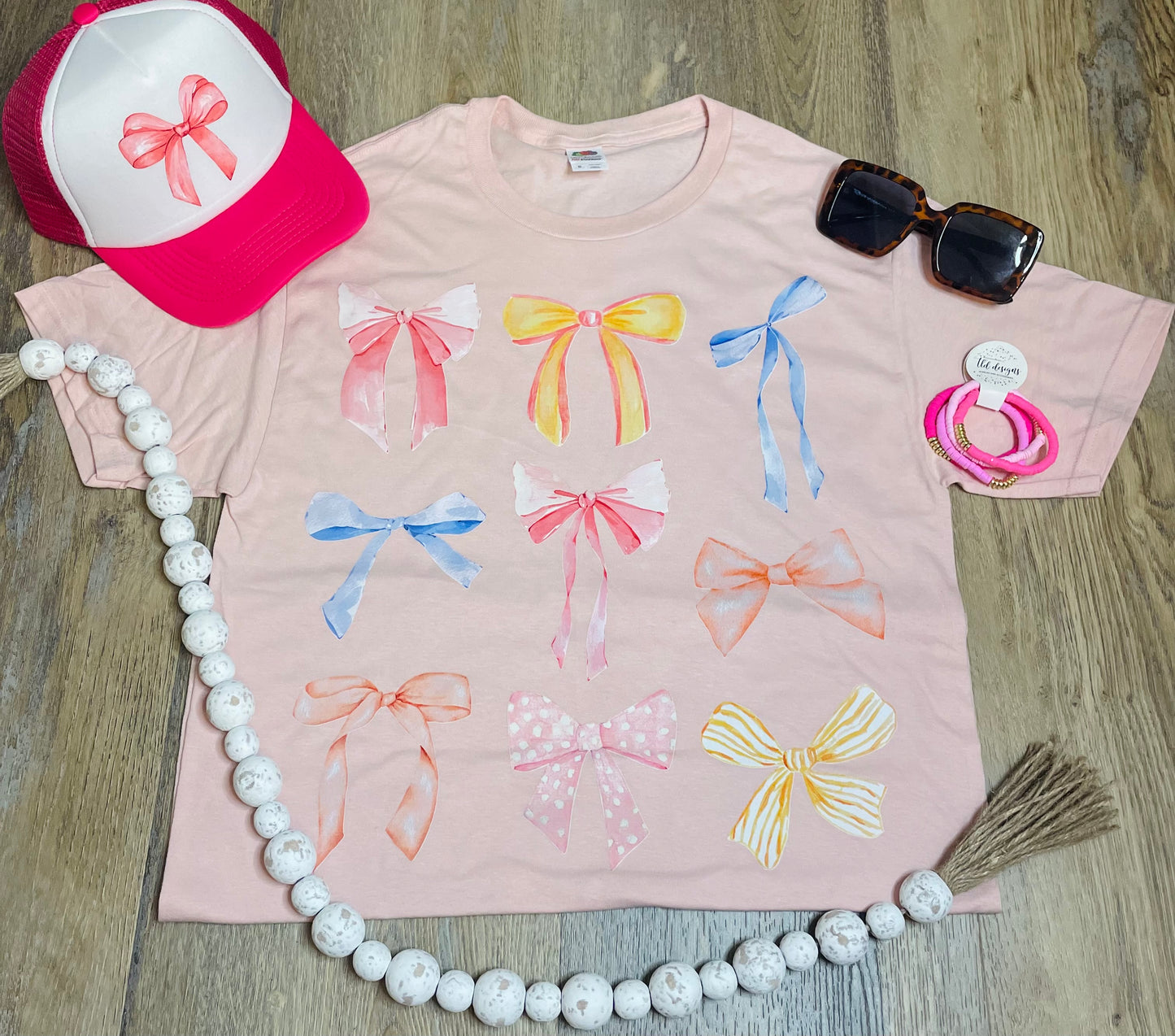 Pastel Bow T-shirt