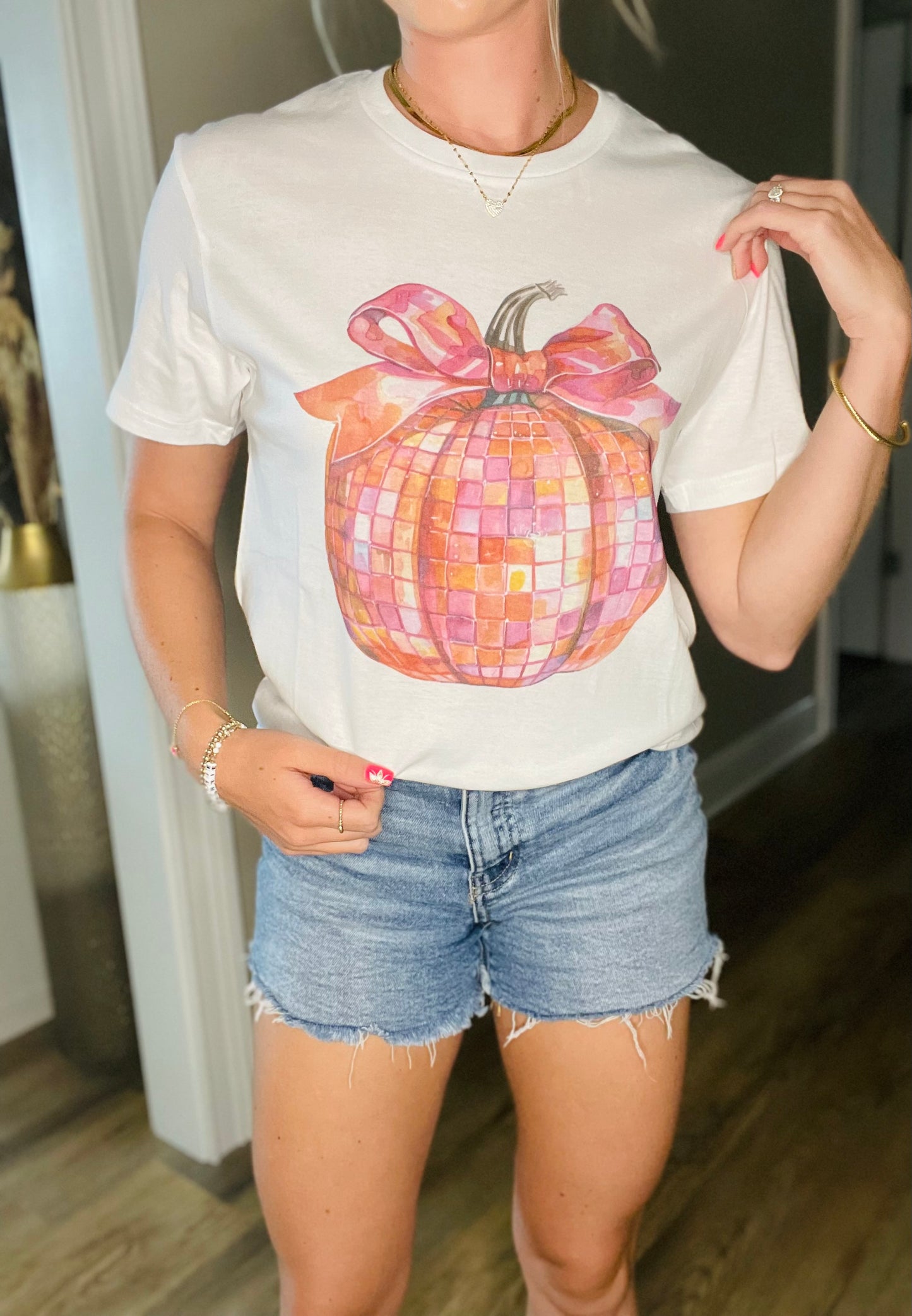 Disco Pumpkin Tee