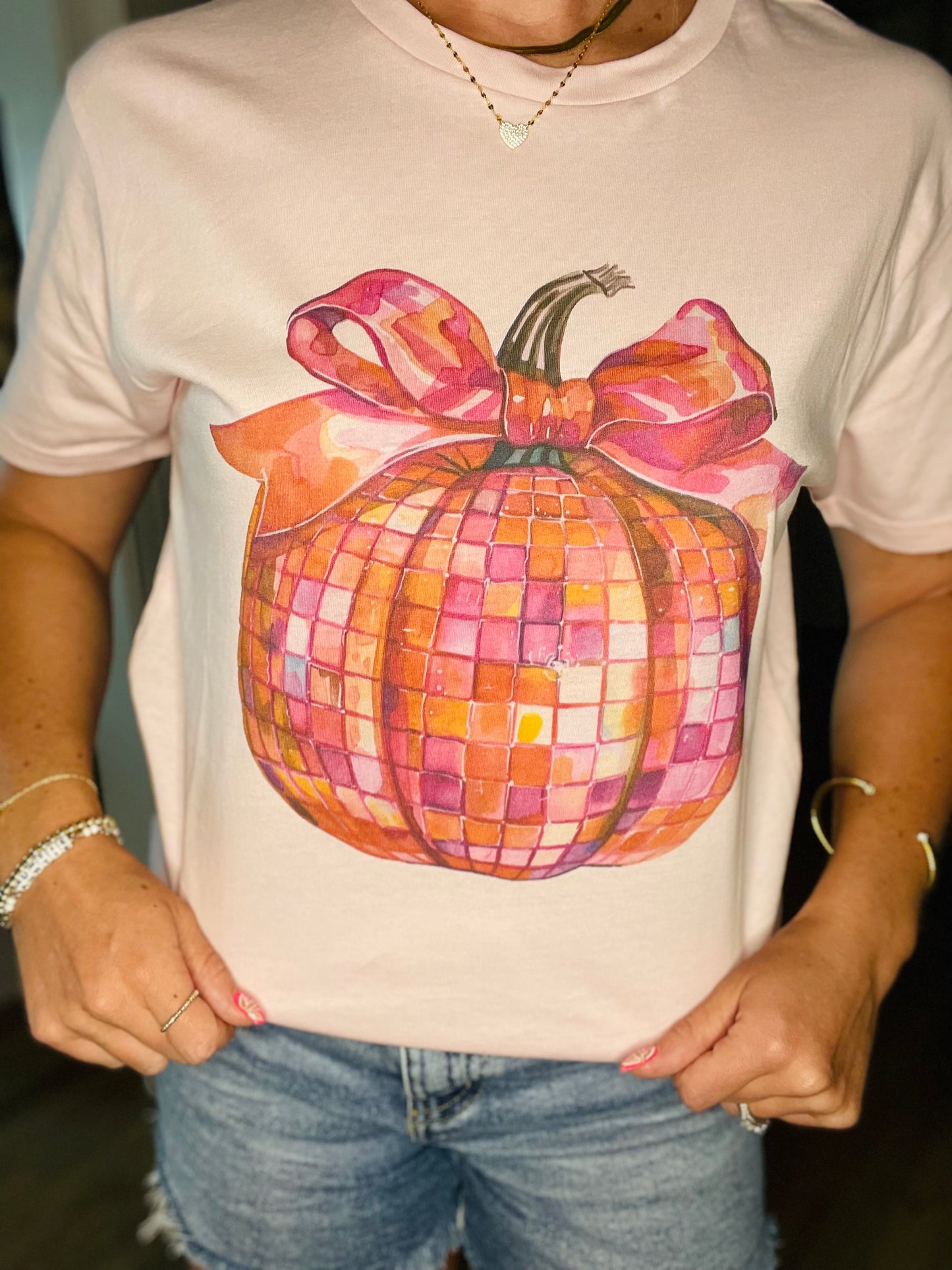 Disco Pumpkin Tee