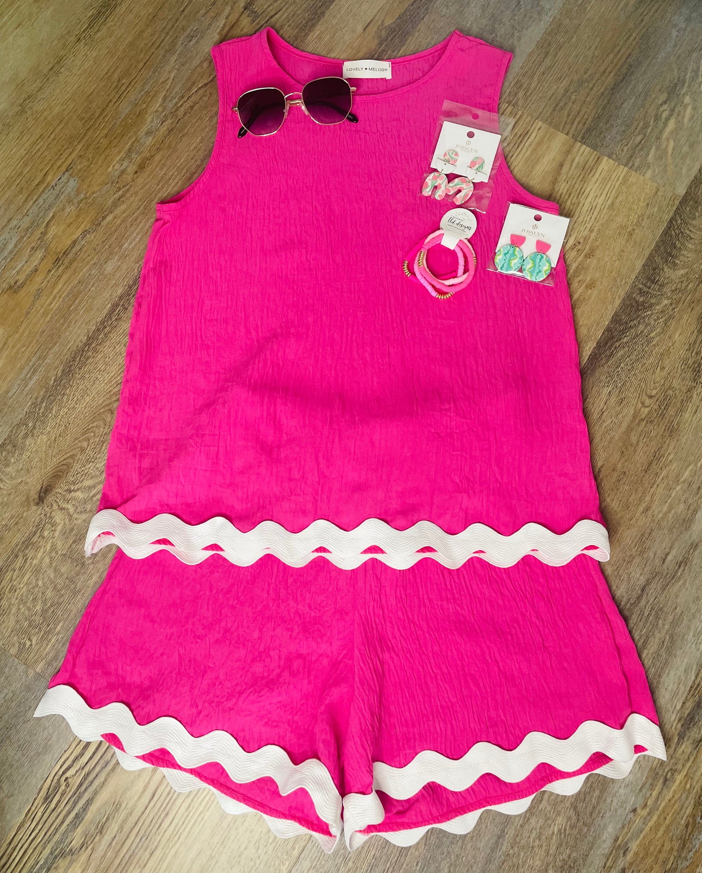 Ric Rac Pink Set